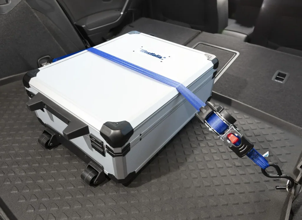 Automatik-Zurrgurt mit S-Haken, 3 m x 25 mm