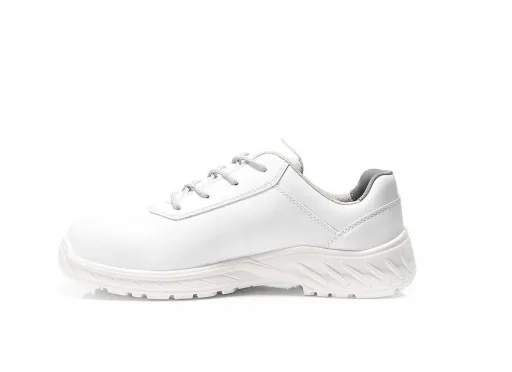 Sicherheitshalbschuh jo_CLEAN Loop white Low ESD S3 Gr. 48