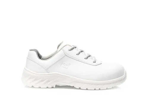 Sicherheitshalbschuh jo_CLEAN Loop white Low ESD S3 Gr. 48