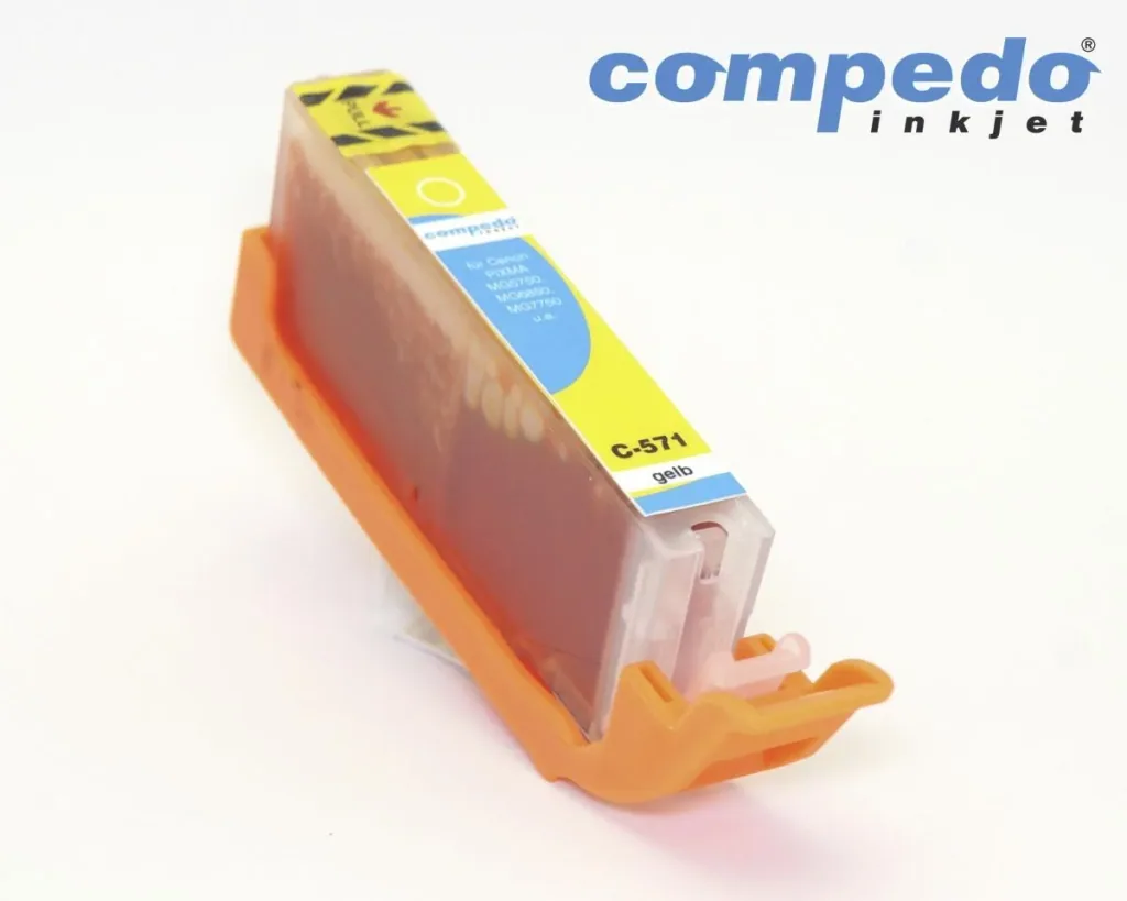Druckerpatrone für Canon CLI-571 yel XL gelb