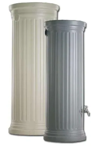 Säulentank / Regentonne "CLASSIC line", Sandbeige, 2000 Liter
