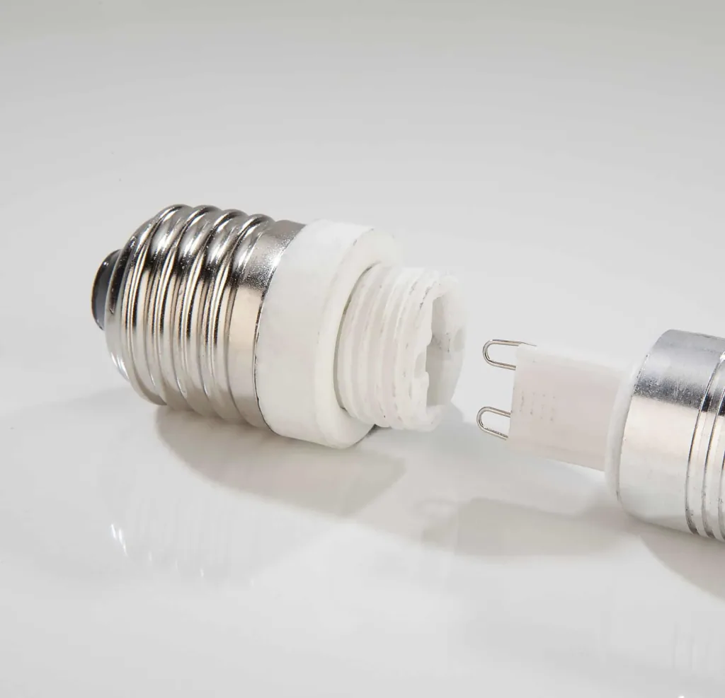 Adapter E27 auf E14 Sockel - 3 Stück (max. 25 Watt)