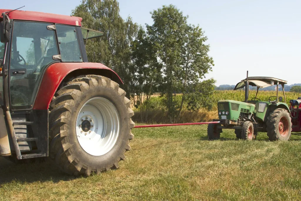 Abschleppschlinge, 35 t, 4 m, rot