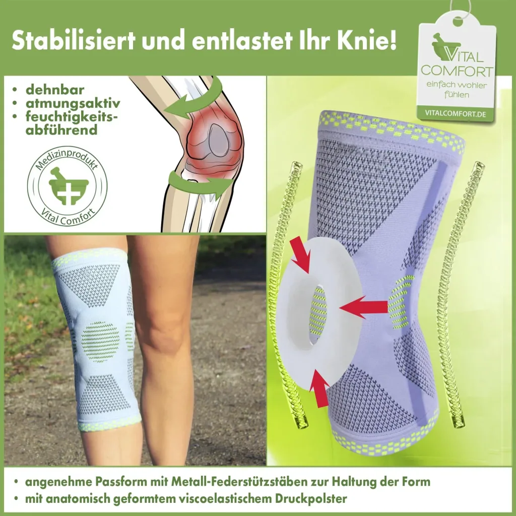 Kniebandage PatellaTec, Größe M