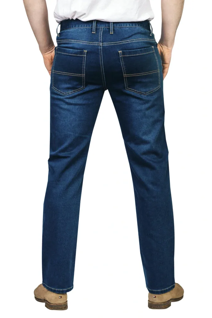 Joggpants aus Stretchdenim, Farbe bluestone, Gr. 60