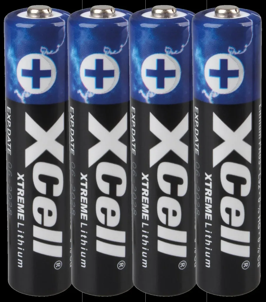 Xtreme Micro (AAA) Lithium Batterien - 4er Pack