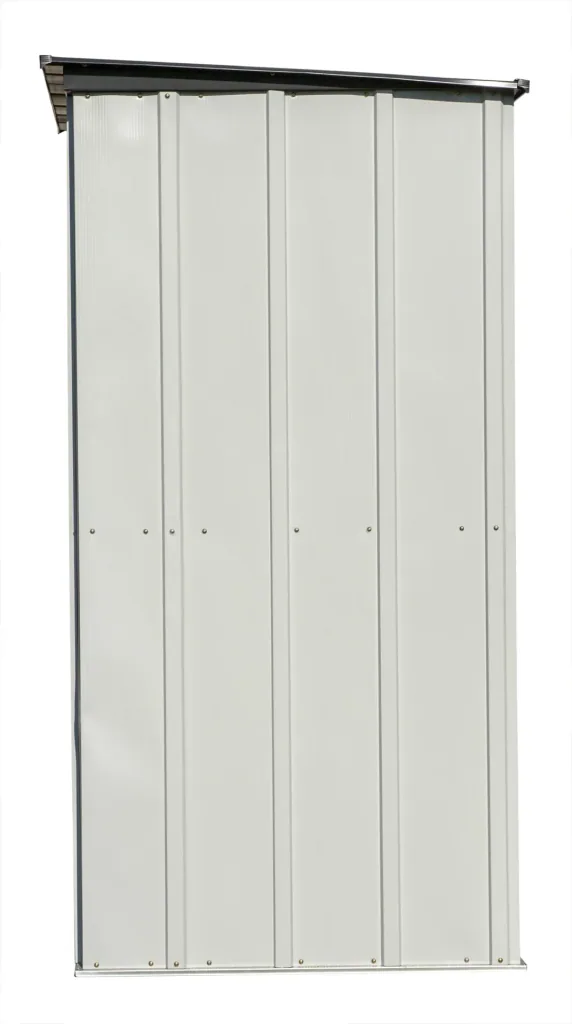 Geräteschrank 4x3 lichtgrau/anthrazit 1,39 x 1 x 1,89 m 