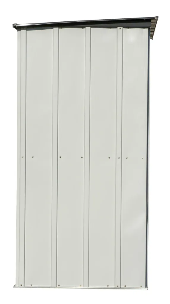 Geräteschrank 4x3 lichtgrau/anthrazit 1,39 x 1 x 1,89 m 