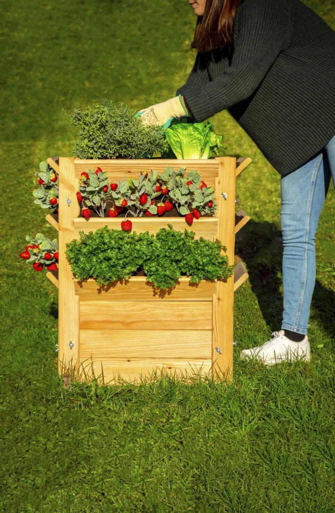 Westmann Premium Hochbeet L, 65 x 65 x 73 cm