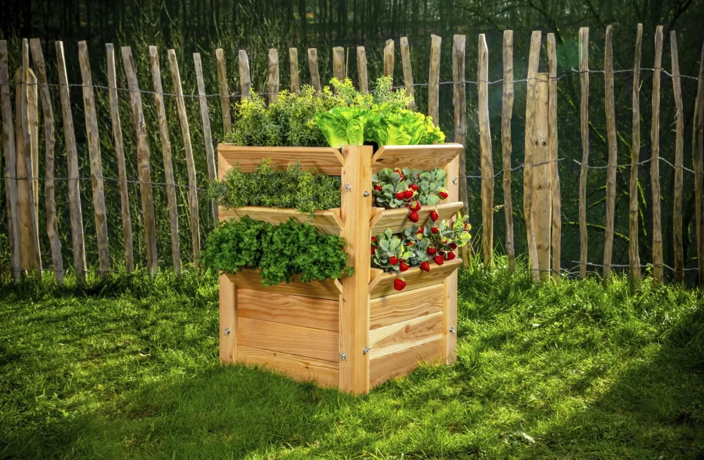 Westmann Premium Hochbeet L, 65 x 65 x 73 cm