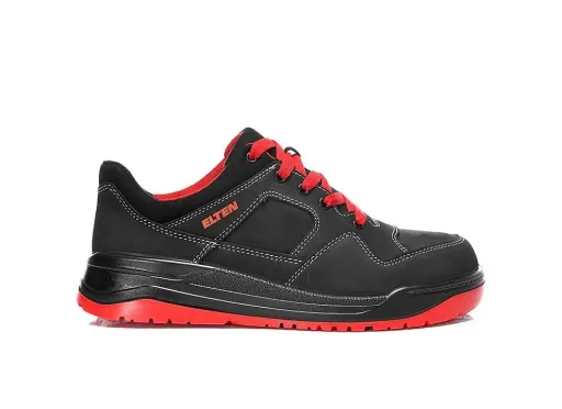 MAVERICK black-red Low ESD S3 Sicherheitshalbschuh Gr. 38