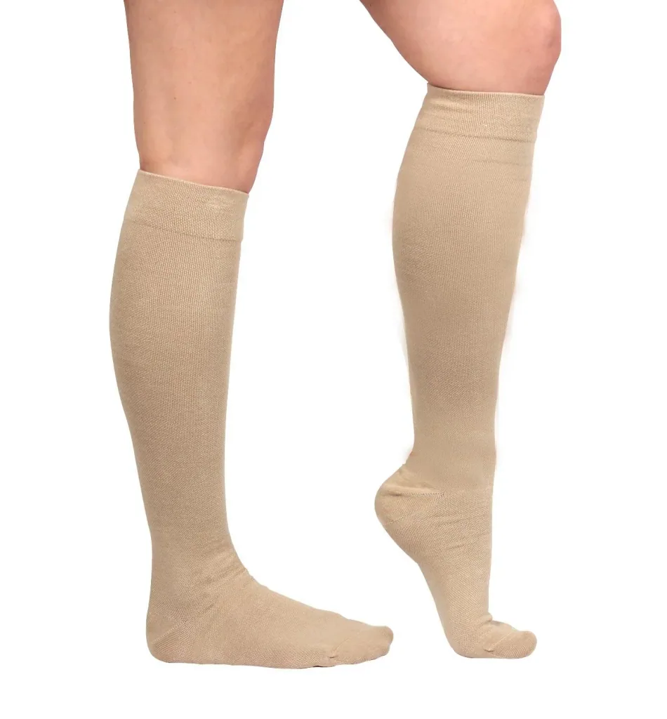 Stützkniestrümpfe Energy LYCRA, beige, Größe 43 - 46, 1 Paar