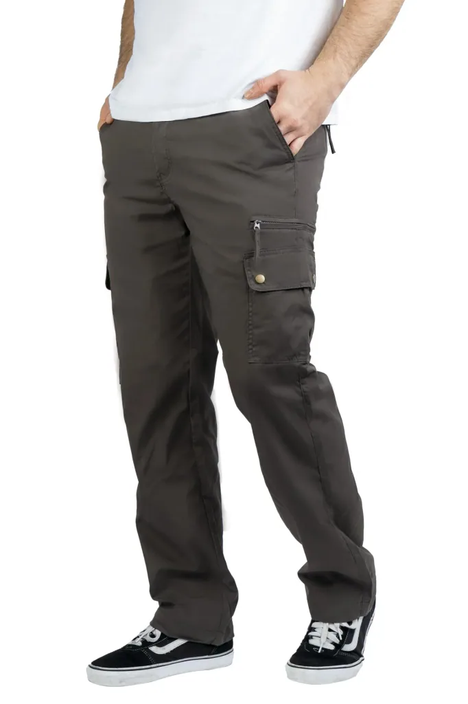 Outdoorhose mit wasserabweisender Beschichtung, oliv, Gr.48