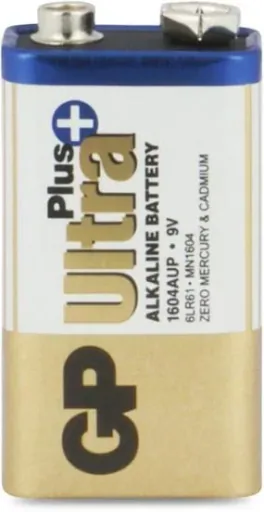 ULTRA PLUS 9V Block Alkaline Batterie - 1 Stück