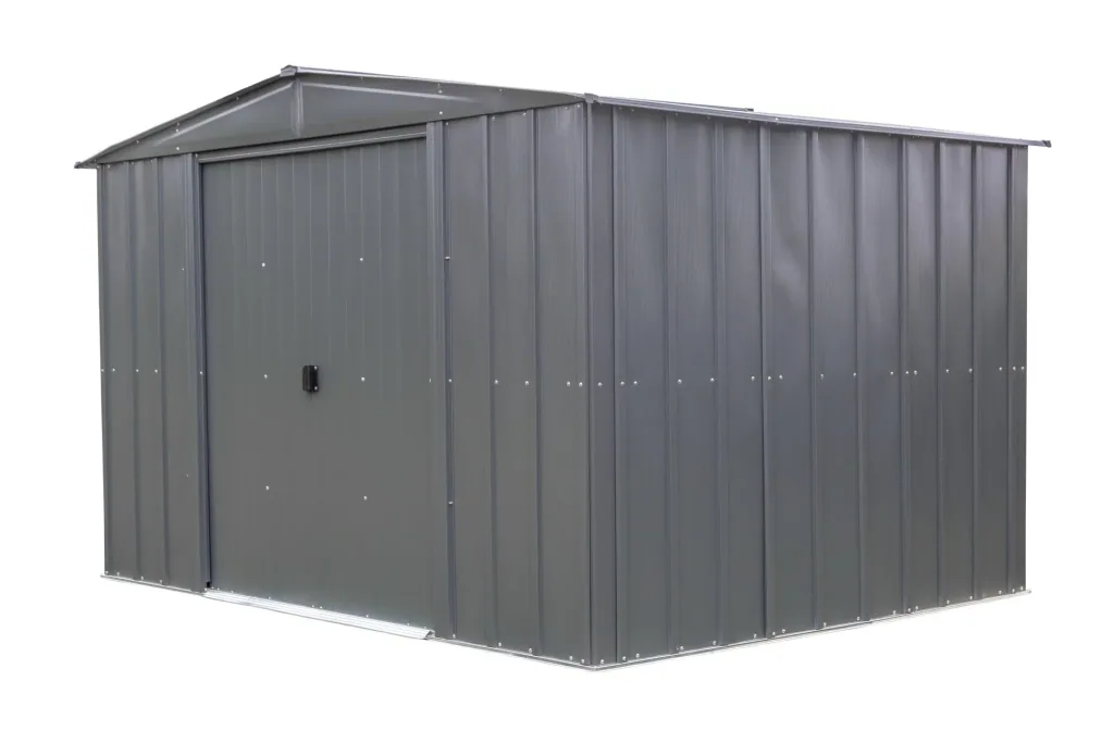 Metallgerätehaus, grau, 313x242x198 cm