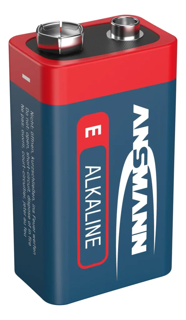 Alkaline 9V Block Batterie - 1 Stück