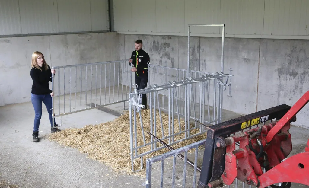 Zaunteil Gitter, kurz, für modulare Zaunaufstallung