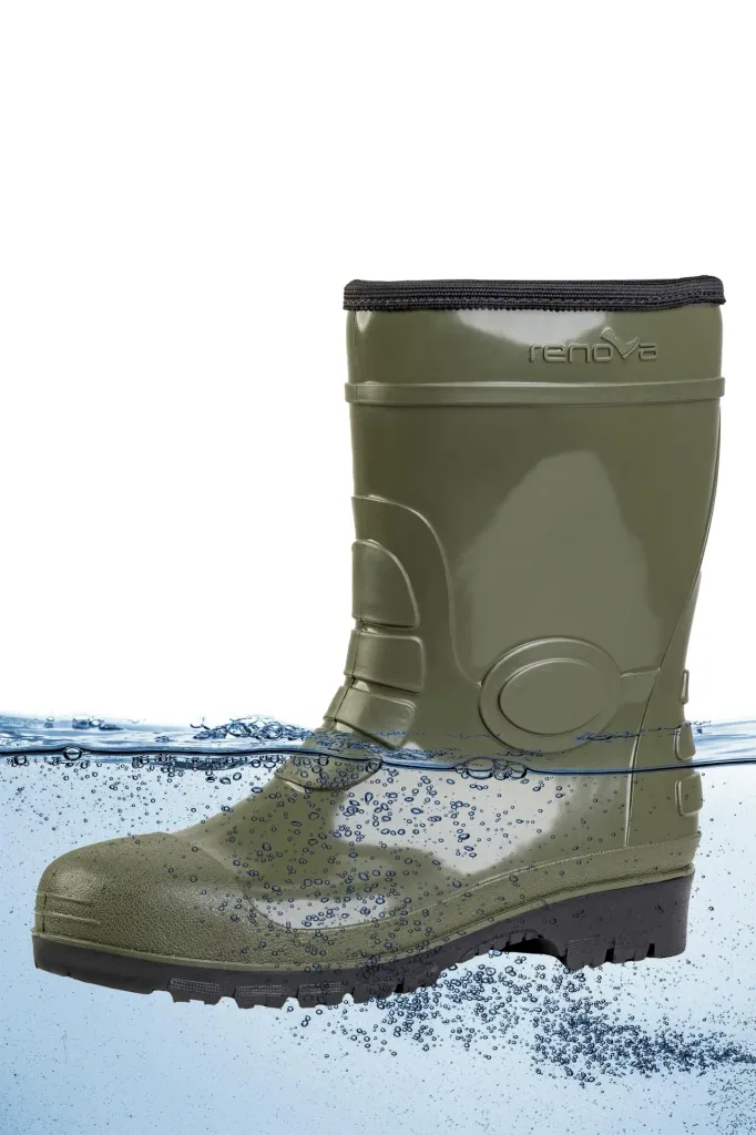 Regenstiefel mit Futter, Gr.40