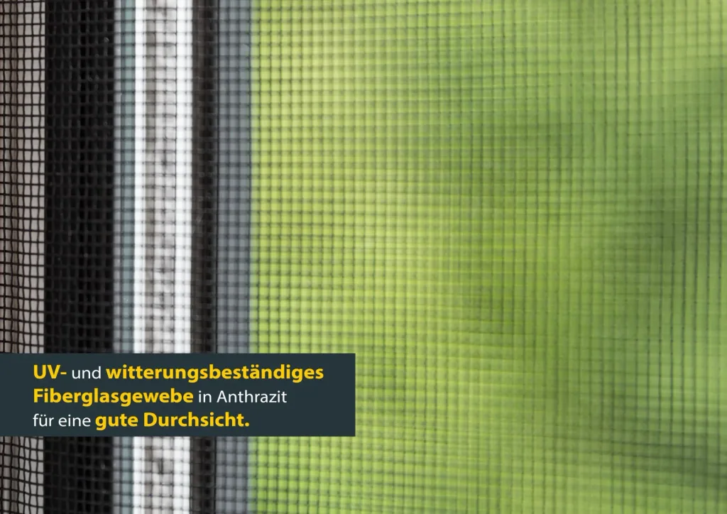 Fliegengitter-Magnetrahmen mit Fiberglasgewebe, Farbe weiß, 120 x 120 cm