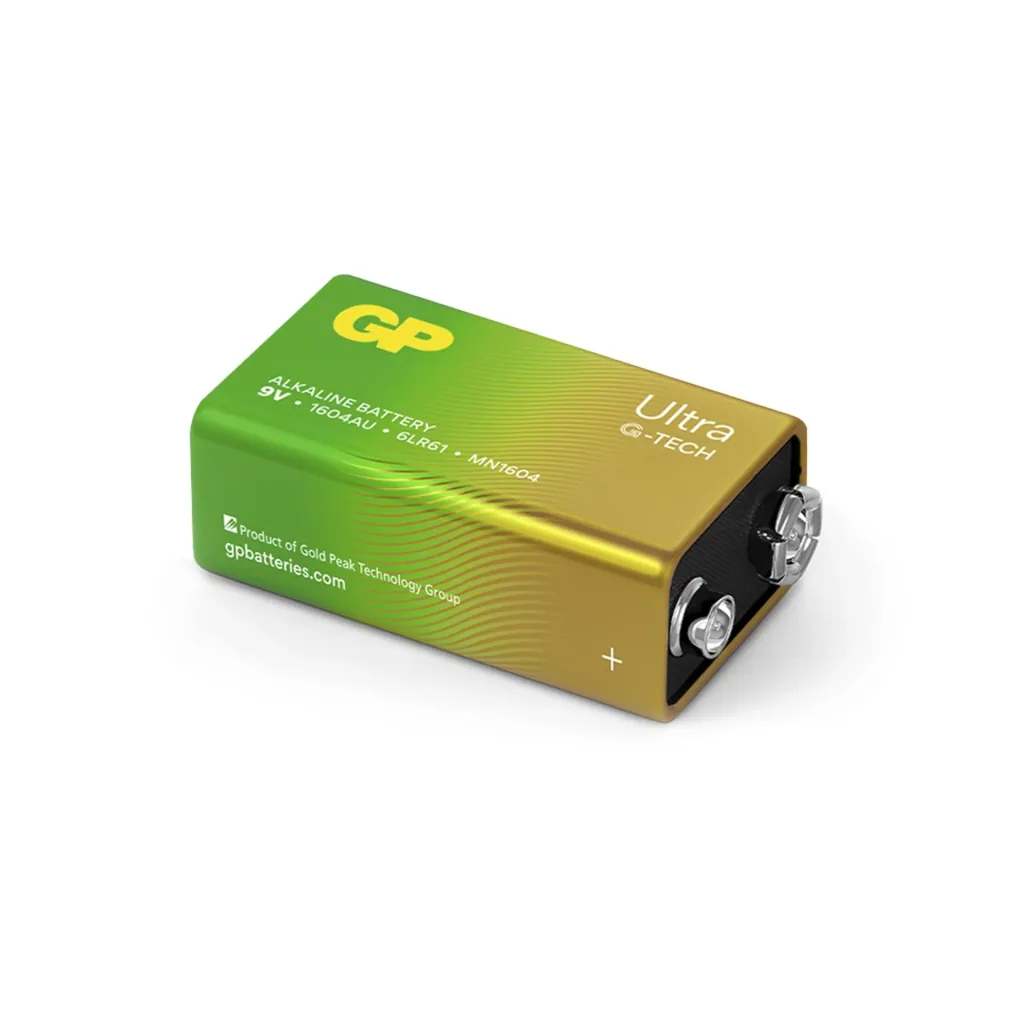 ULTRA 9V Block Alkaline Batterie - 1 Stück