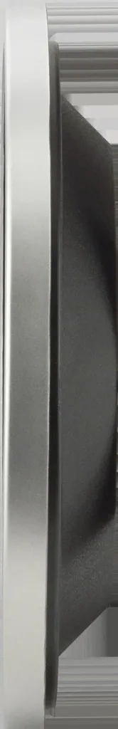 Funkwanduhr 30 cm, silber