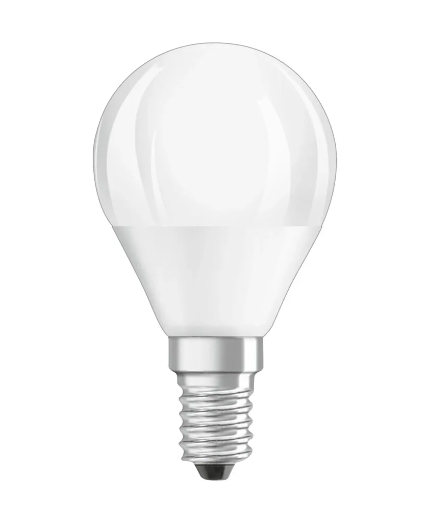 BASE RETRO SMD LED Tropfenlampe mit 5,5 Watt, E14, warmweiß, matt - 3 Stück