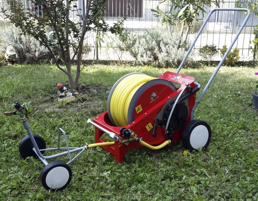 Bewässerungswagen LEADER 20 mit L 40m x Ø 3/4" PVC-Schlauch