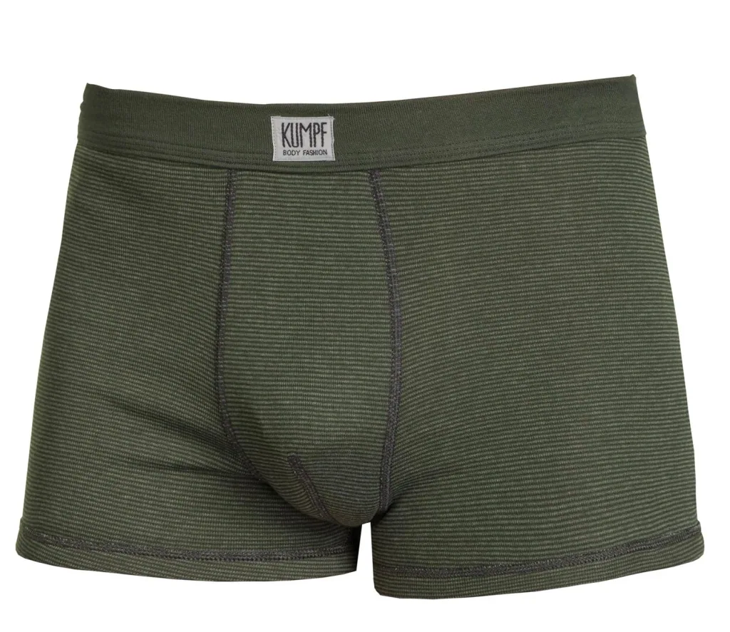 Retropant ohne Eingriff, Farbe oliv/gestreift, Gr.M