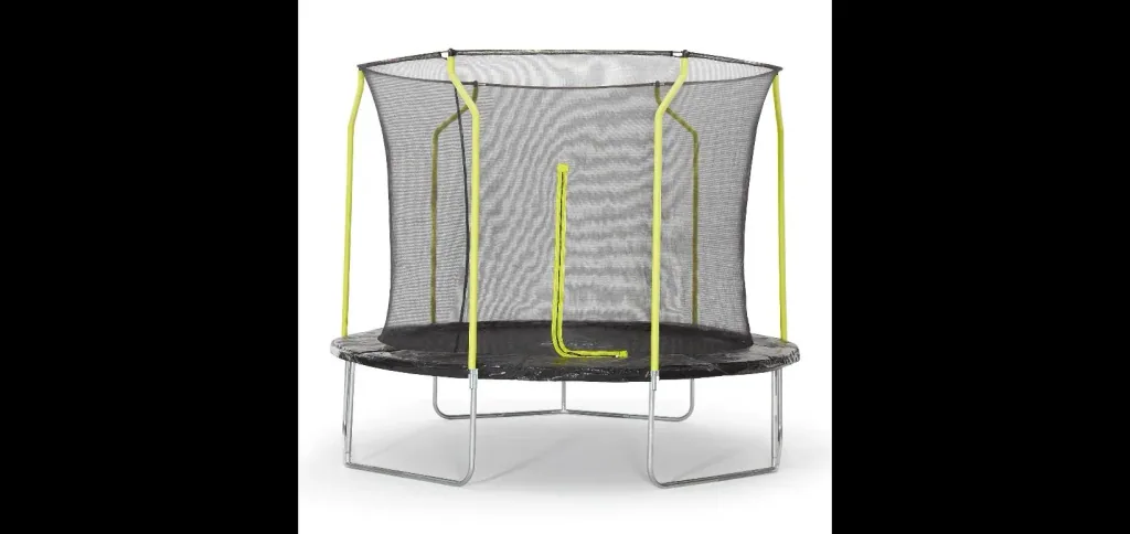 Springsafe Trampolin Wave 305 cm mit Sicherheitsnetz   Outdoor-Trampolin, Durchmesser 305 cm, rund