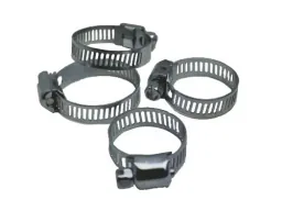 Schlauchschelle, verzinkt, Bandbreite 9 mm (W1), Spannbereich 35-50 mm - 4 Stück
