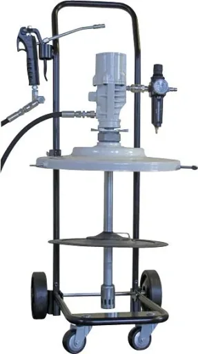 Abschmiergerät PM 15/18 mobil, 15/18 kg Gebinde, ø 255 - 295 mm