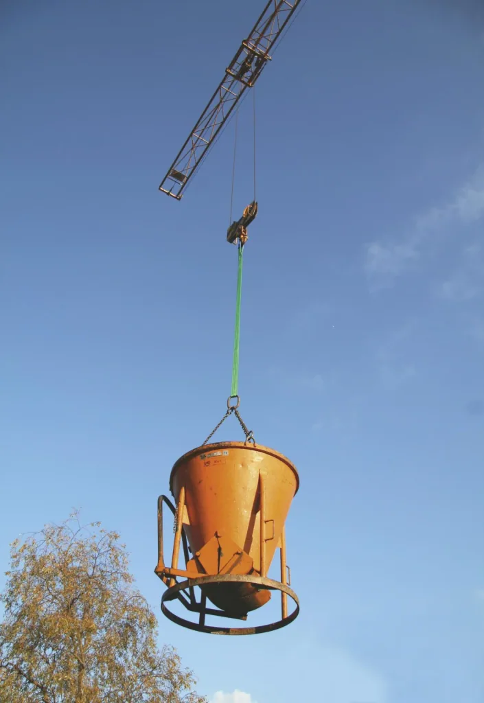 Hebeband 2000 kg, 4 m lang, 60 mm breit