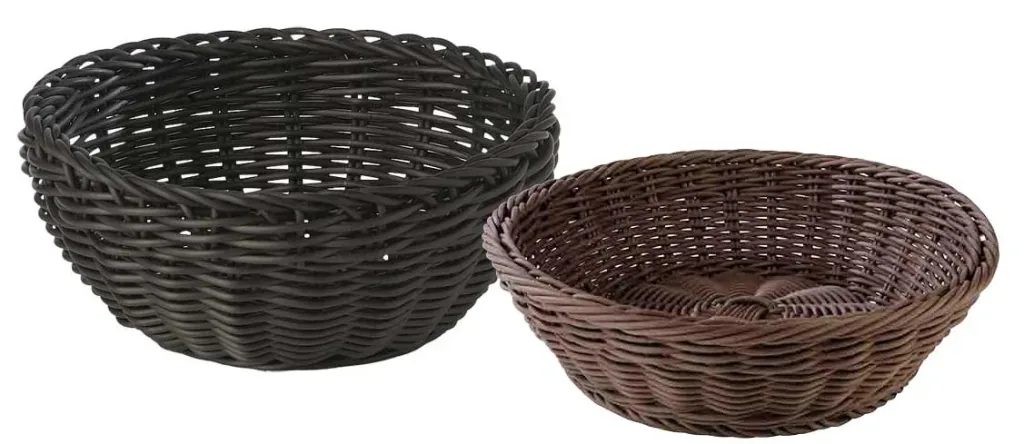 Korb, rund Profiline", schwarz, Ø 29 cm, H: 7 cm