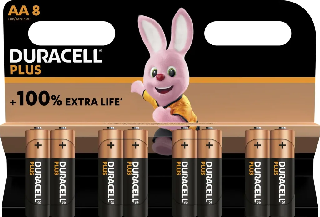 Plus Alkaline Batterien Mignon (AA)-8 Stück