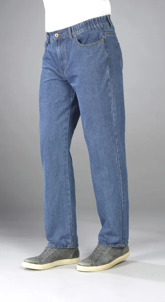 Dehnbundjeans, Farbe blau, Gr. 48