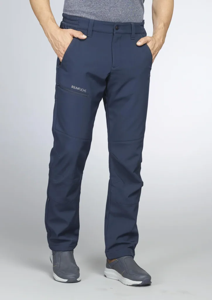 Outdoorhose mit Futter, Farbe marine, Gr.52