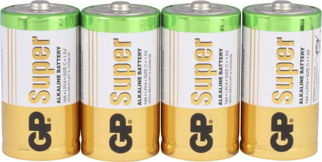 SUPER Baby C Alkaline Batterien - 4 Stück
