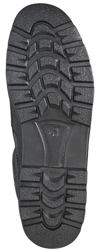 Freizeit- u. Wanderschuh mit Klettverschluss, Farbe schwarz, Gr. 41