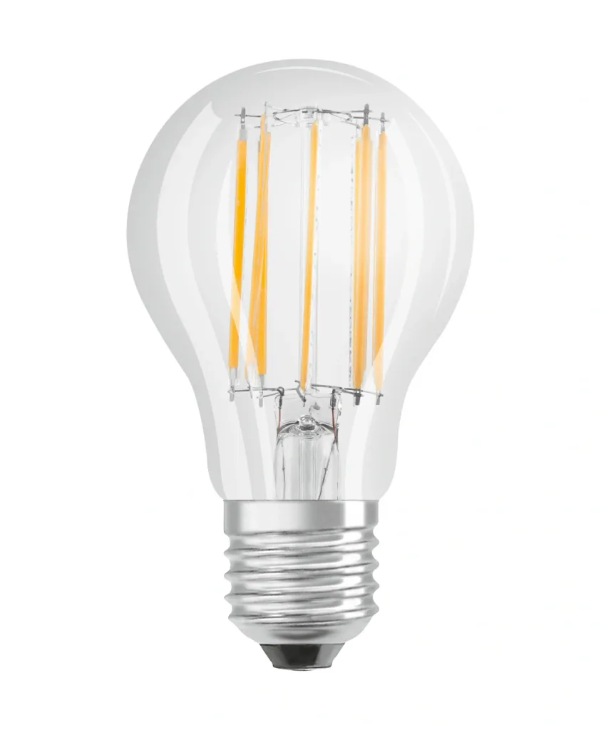 LED STAR FILAMENT Lampe mit 10 Watt, E27, kaltweiß, klar