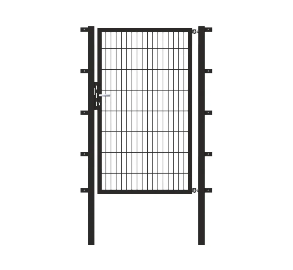 Einzeltor Flexo mit Zubehör, anthrazit/ Breite 150 cm, Höhe 100 cm