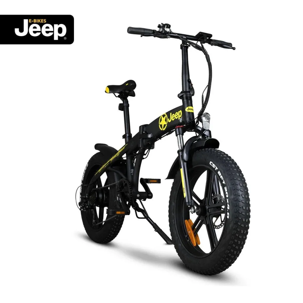 Unisex Fold FAT E-Bike, 20 Zoll, 7-Gang Kettenschaltung, schwarz, Falt-E-Bike FR 7020