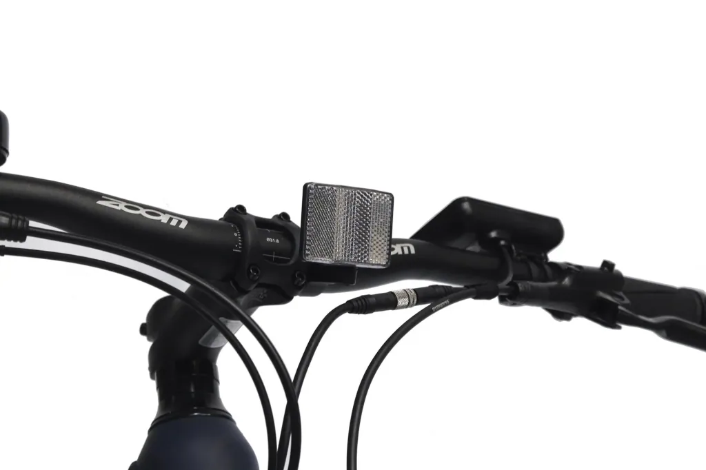 Unisex Mountain E-Bike, 27,5 Zoll, Rahmenhöhe 47 cm, 9-Gang Kettenschaltung, schwarz matt, Garmisch