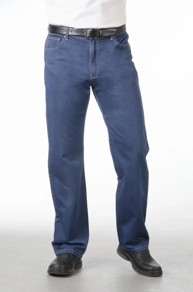 Edeljeans, knitterfrei, besonders weich, Farbe blau Gr.25