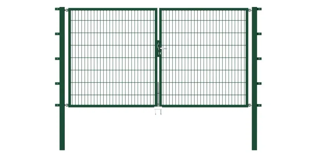 Doppeltor Flexo mit Zubehör, grün, Breite 200 cm, Höhe 160 cm, PF: 60x60 cm