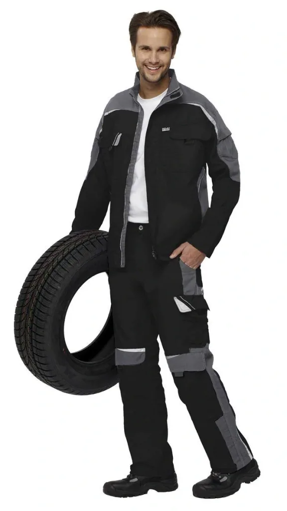 Arbeits Bundhose, Farbe schwarz/grau, Gr.60