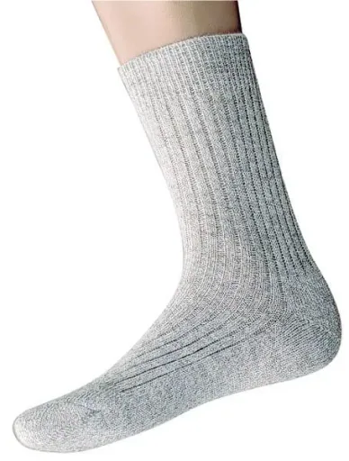 Norweger Socke, 3er Pack, grau, Größe 35/38