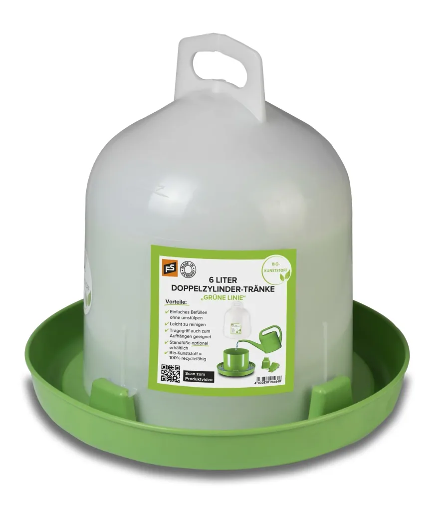 Doppelzylindertränke Bio-Line 6 l