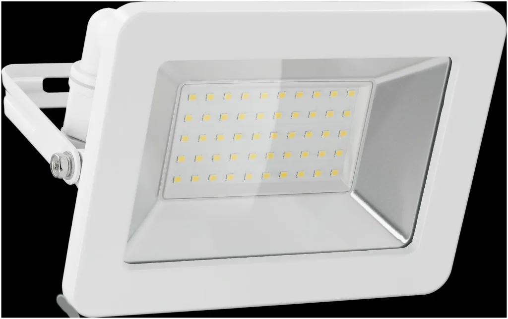 LED Außenstrahler Weiß, 50 Watt - 4250 Lumen