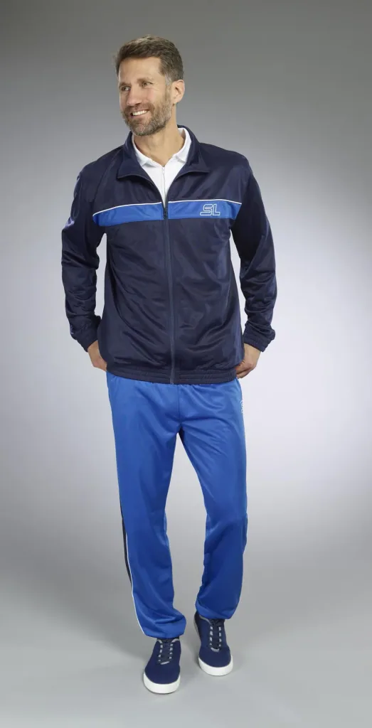 Freizeitanzug 3-teilig, Farbe navy-royalblau, Gr.M