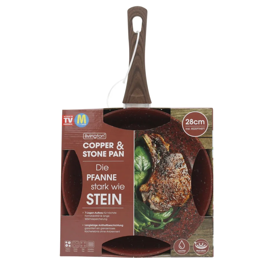 Copper & Stone Pfanne, 28 cm